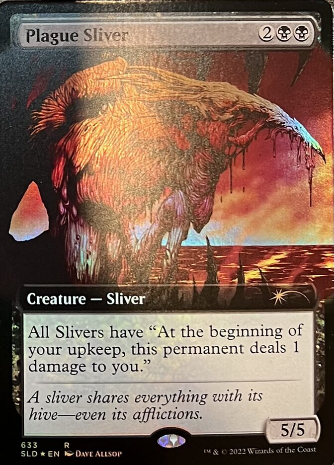 Plague Sliver (Extended Art) [Secret Lair Drop Promos] | Jack's On Queen