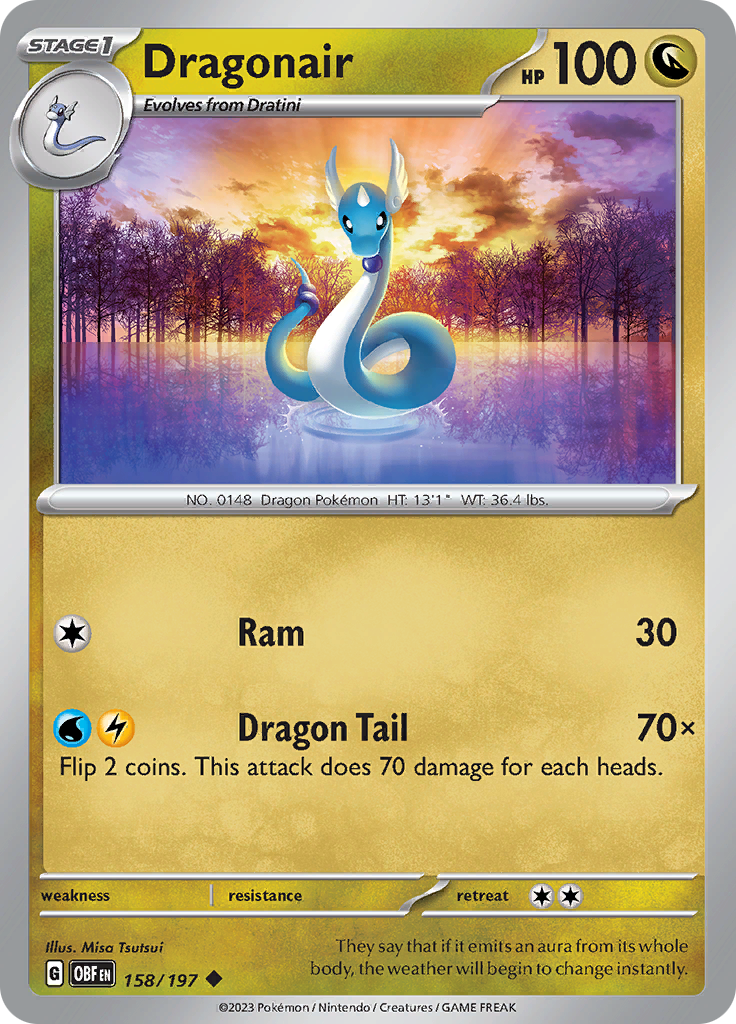 Dragonair (158/197) [Scarlet & Violet: Obsidian Flames] | Jack's On Queen