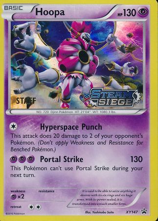 Hoopa (XY147) (Staff) [XY: Black Star Promos] | Jack's On Queen