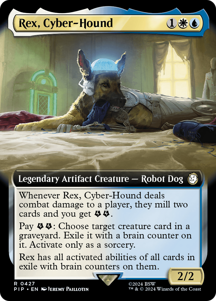 Rex, Cyber-Hound (Extended Art) [Fallout] | Jack's On Queen