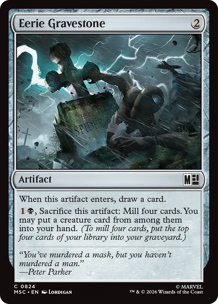 Eerie Gravestone [Marvel Super Heroes Commander] | Jack's On Queen