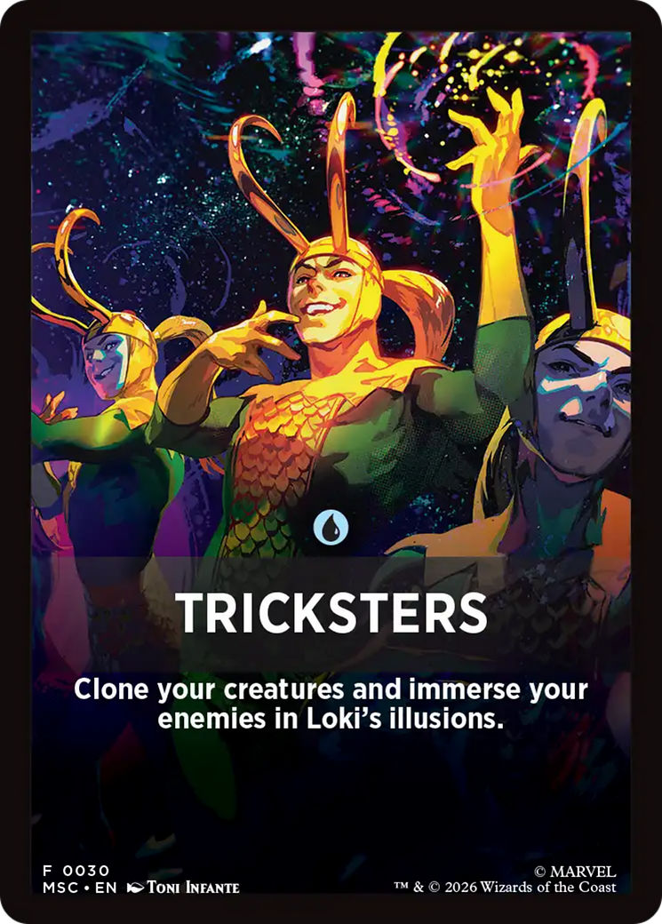 Tricksters Theme Card [Marvel Super Heroes Commander] | Jack's On Queen