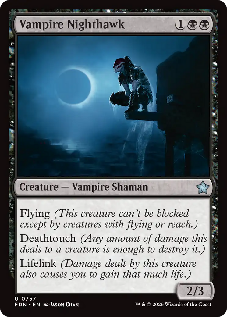 Vampire Nighthawk (0757) [Foundations] | Jack's On Queen