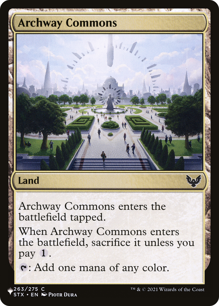 Archway Commons [The List Reprints] | Jack's On Queen