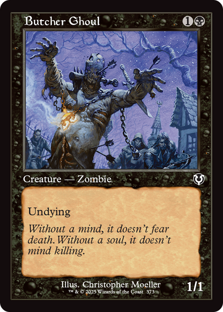 Butcher Ghoul (Retro Frame) [Innistrad Remastered] | Jack's On Queen