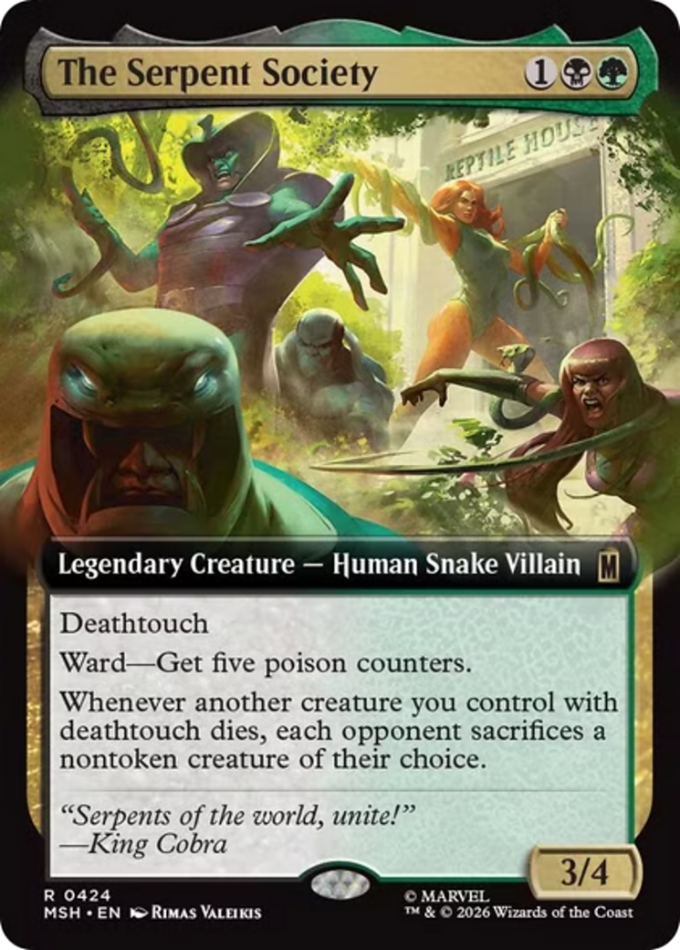The Serpent Society (Extended Art) [Marvel Super Heroes] | Jack's On Queen