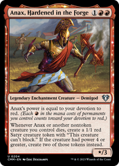 Anax, Hardened in the Forge [Commander Masters] | Jack's On Queen