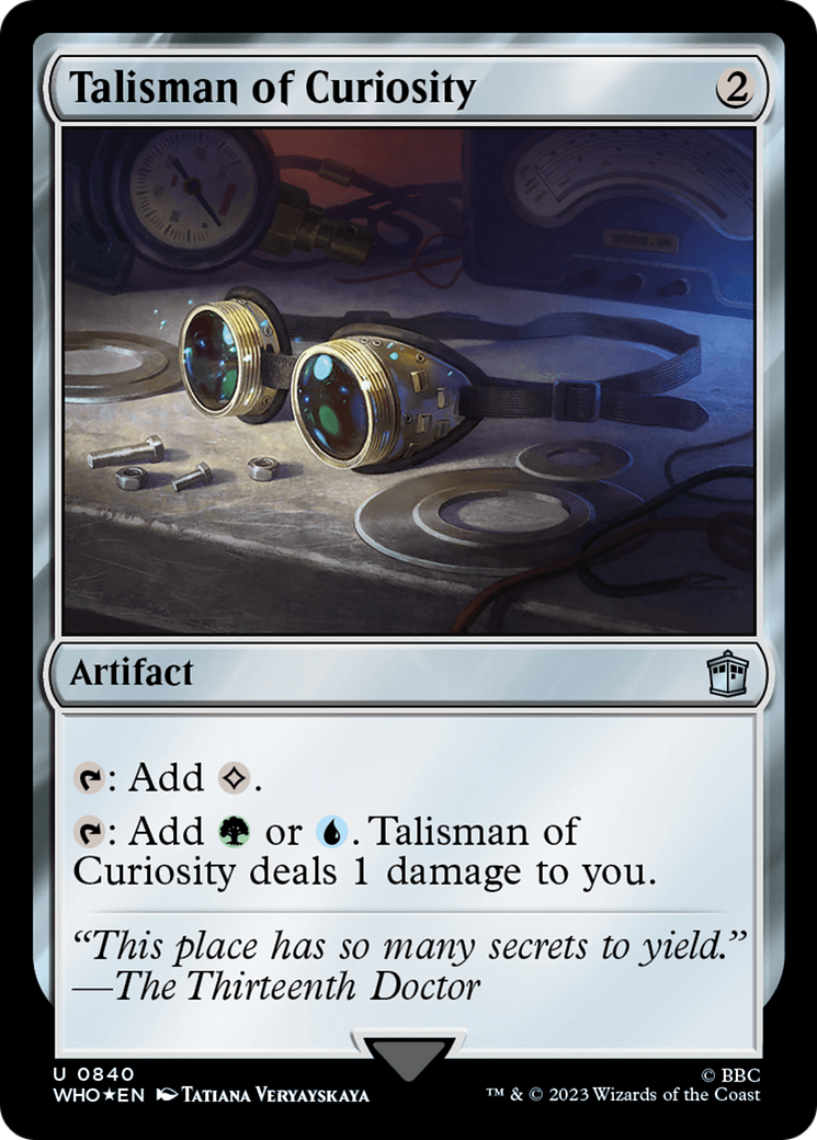 Talisman of Curiosity (Surge Foil) [Doctor Who] | Jack's On Queen