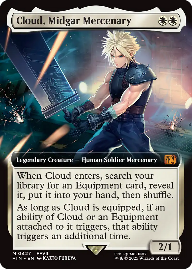 Cloud, Midgar Mercenary (Extended Art) [FINAL FANTASY] | Jack's On Queen