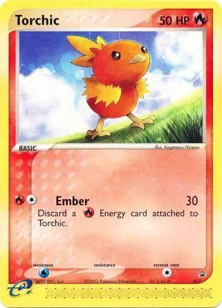 Torchic (017) (Non-Holo) [Nintendo: Black Star Promos] | Jack's On Queen