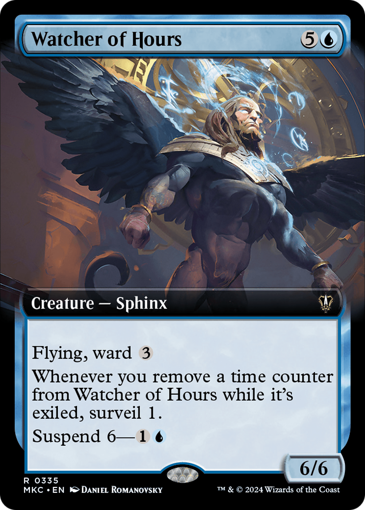 Watcher of Hours (Extended Art) [Murders at Karlov Manor Commander] | Jack's On Queen