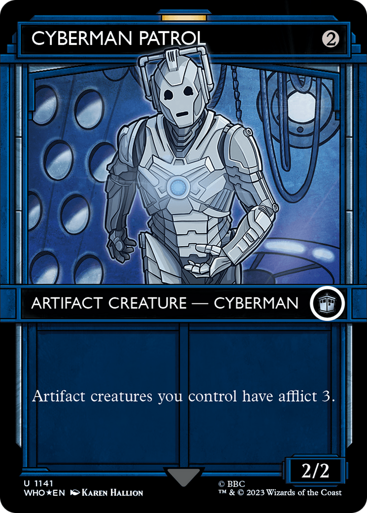 Cyberman Patrol (Showcase) (Surge Foil) [Doctor Who] | Jack's On Queen