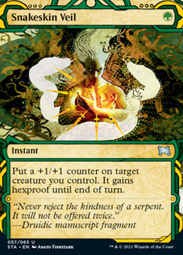 Snakeskin Veil (Foil Etched) [Strixhaven: Mystical Archive] | Jack's On Queen