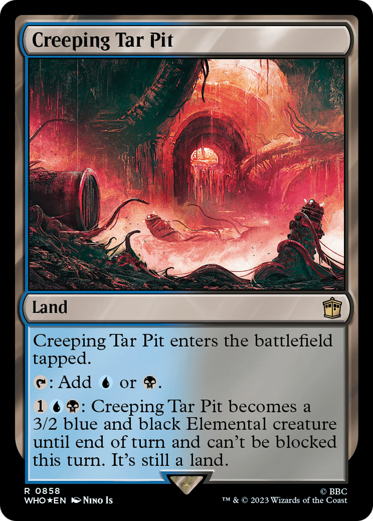 Creeping Tar Pit (Surge Foil) [Doctor Who] | Jack's On Queen