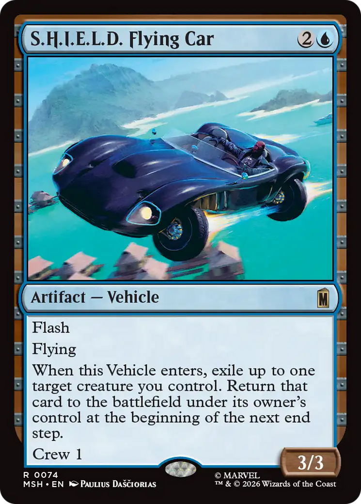 S.H.I.E.L.D. Flying Car [Marvel Super Heroes] | Jack's On Queen