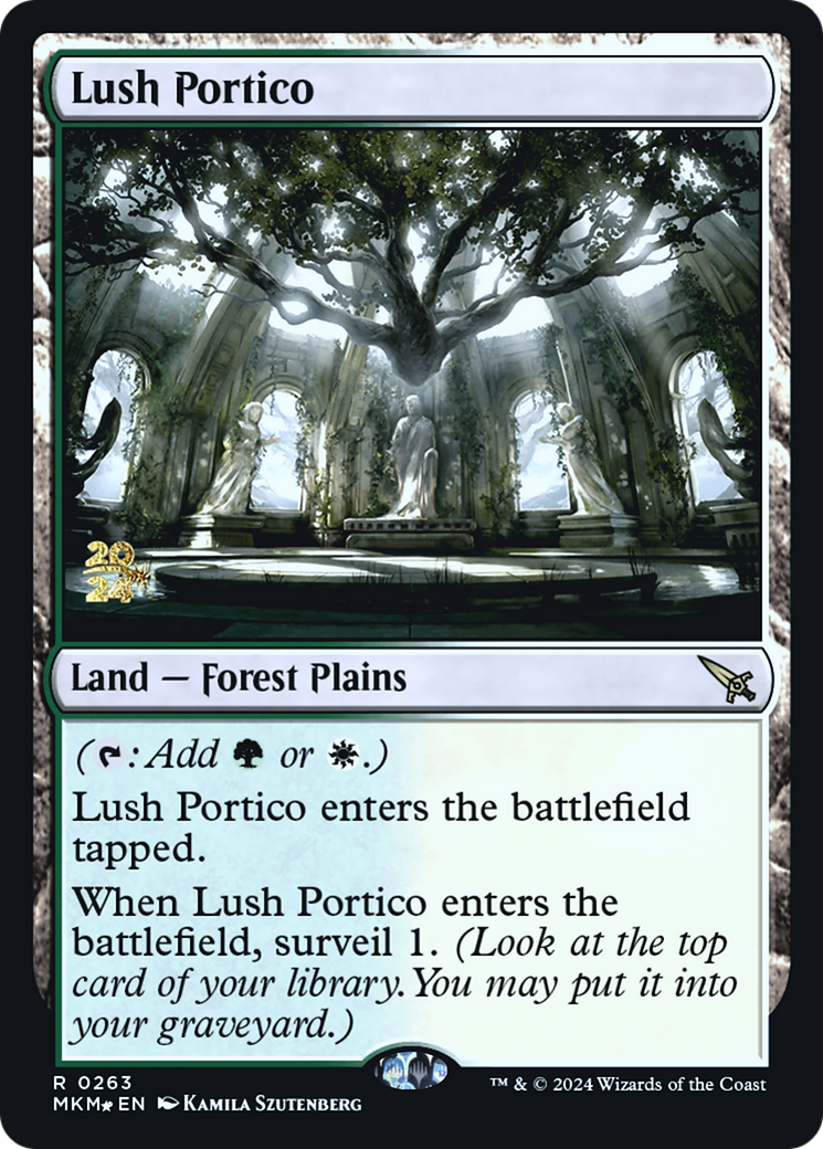 Lush Portico [Murders at Karlov Manor Prerelease Promos] | Jack's On Queen