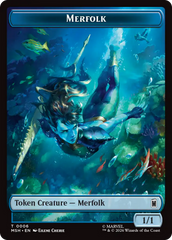 Council of Reeds (008) // Merfolk (006) Double-Sided Token [Marvel Super Heroes Commander Tokens] | Jack's On Queen