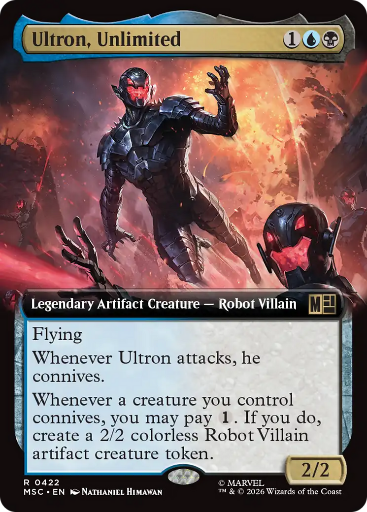 Ultron, Unlimited (Extended Art) [Marvel Super Heroes Commander] | Jack's On Queen