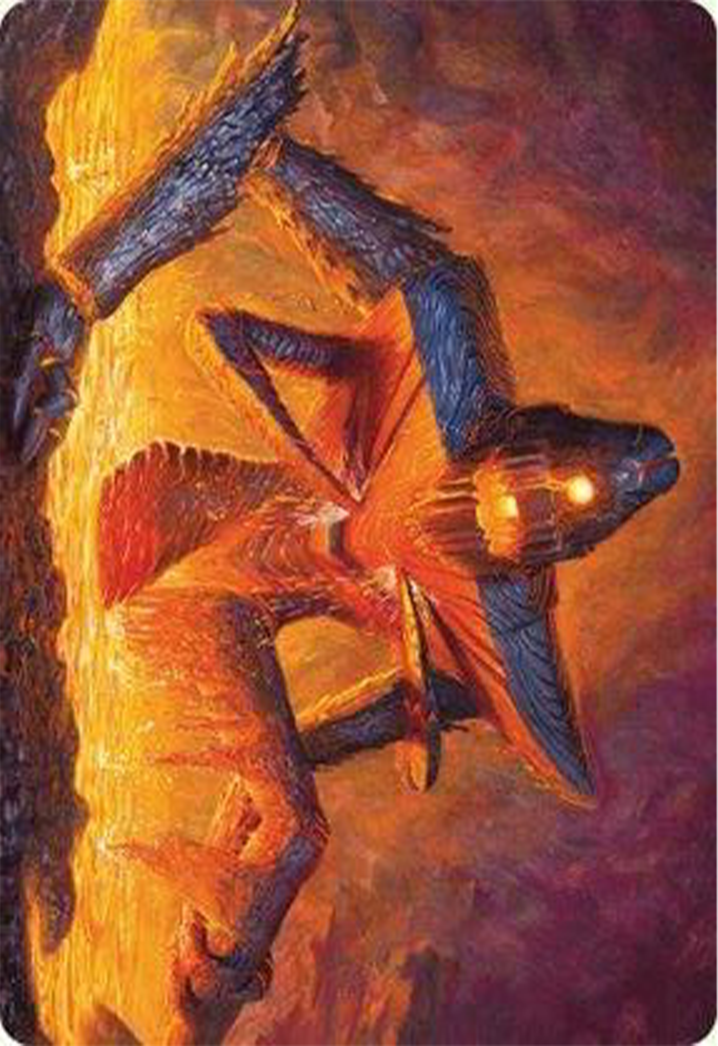 Molten Gatekeeper Art Card [Modern Horizons 3 Art Series] | Jack's On Queen