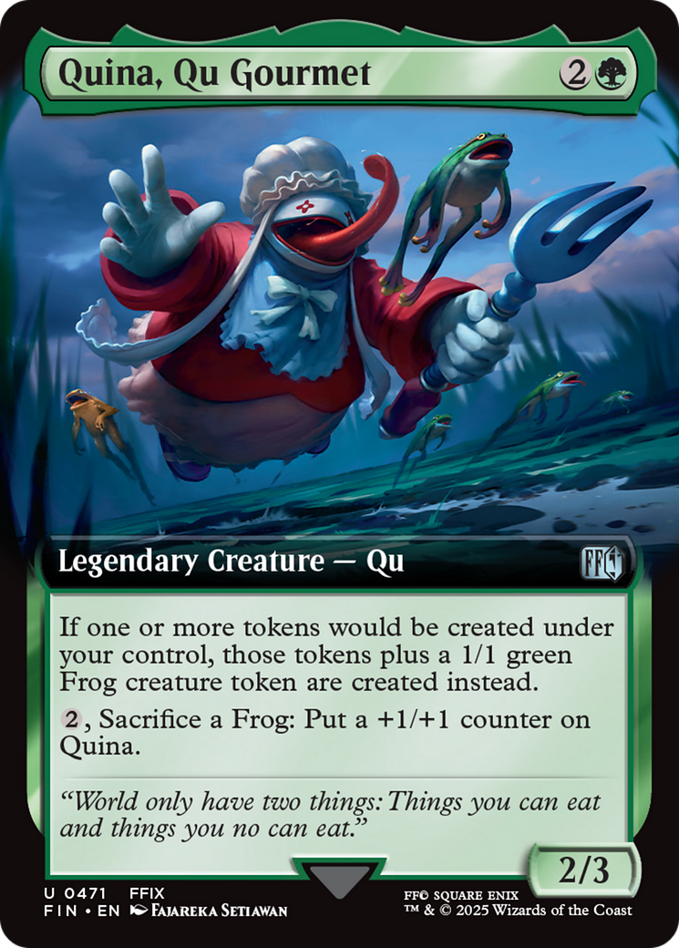 Quina, Qu Gourmet (Extended Art) [FINAL FANTASY] | Jack's On Queen