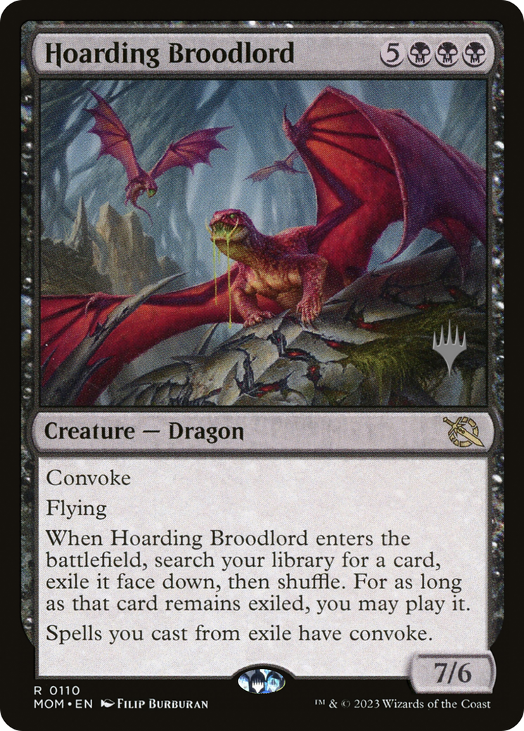 Hoarding Broodlord (Promo Pack) [March of the Machine Promos] | Jack's On Queen