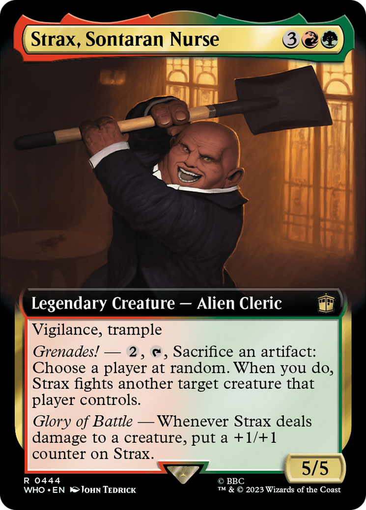 Strax, Sontaran Nurse (Extended Art) [Doctor Who] | Jack's On Queen