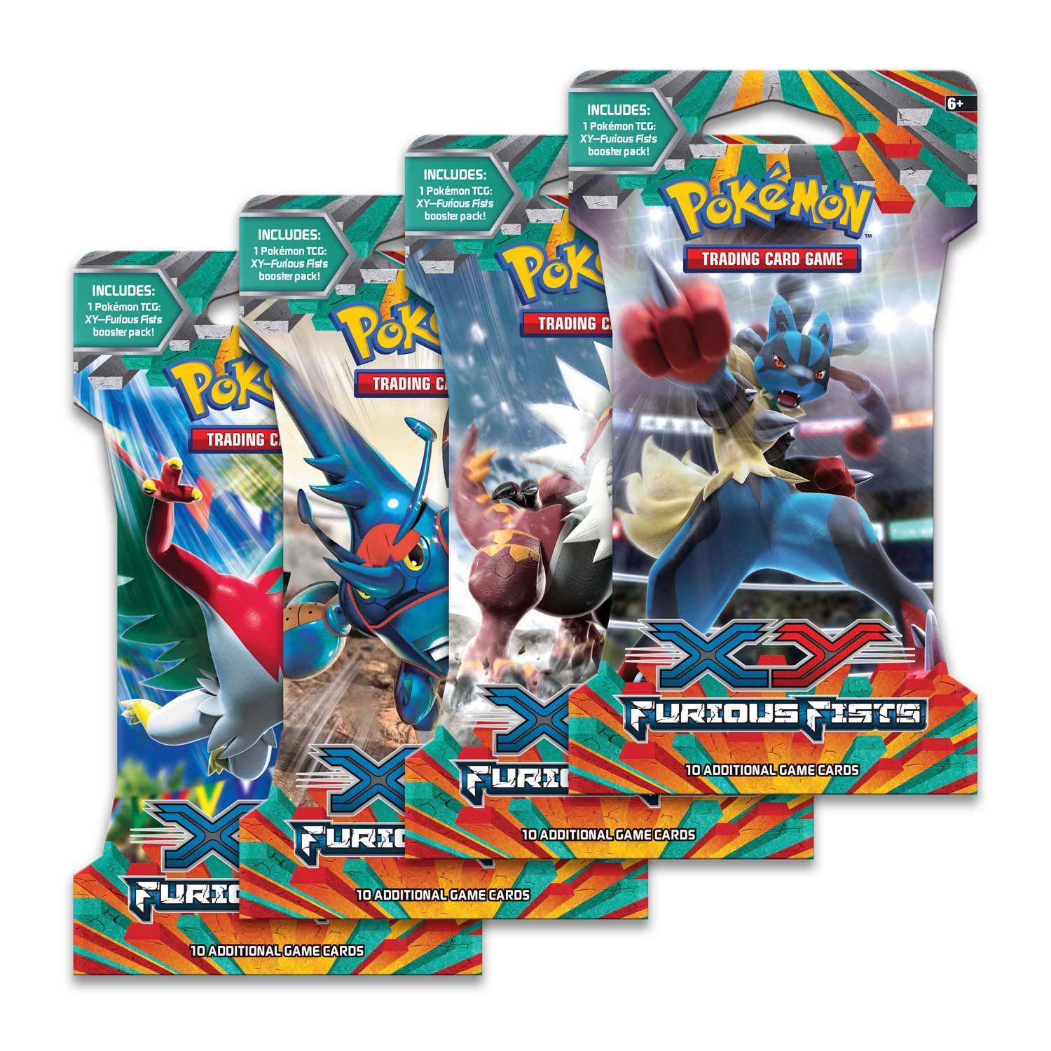 XY: Furious Fists - Sleeved Booster Pack Case | Jack's On Queen