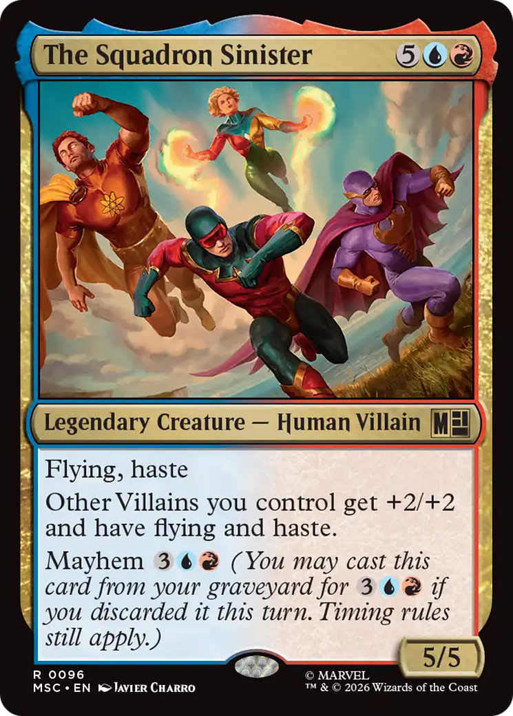 The Squadron Sinister [Marvel Super Heroes Commander] | Jack's On Queen