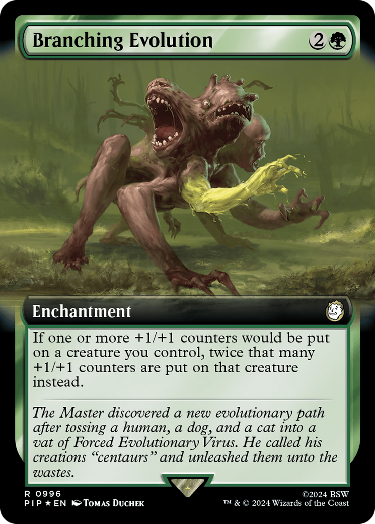 Branching Evolution (Extended Art) (Surge Foil) [Fallout] | Jack's On Queen