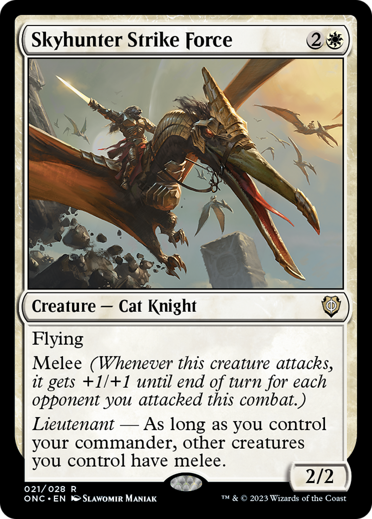 Skyhunter Strike Force [Phyrexia: All Will Be One Commander] | Jack's On Queen