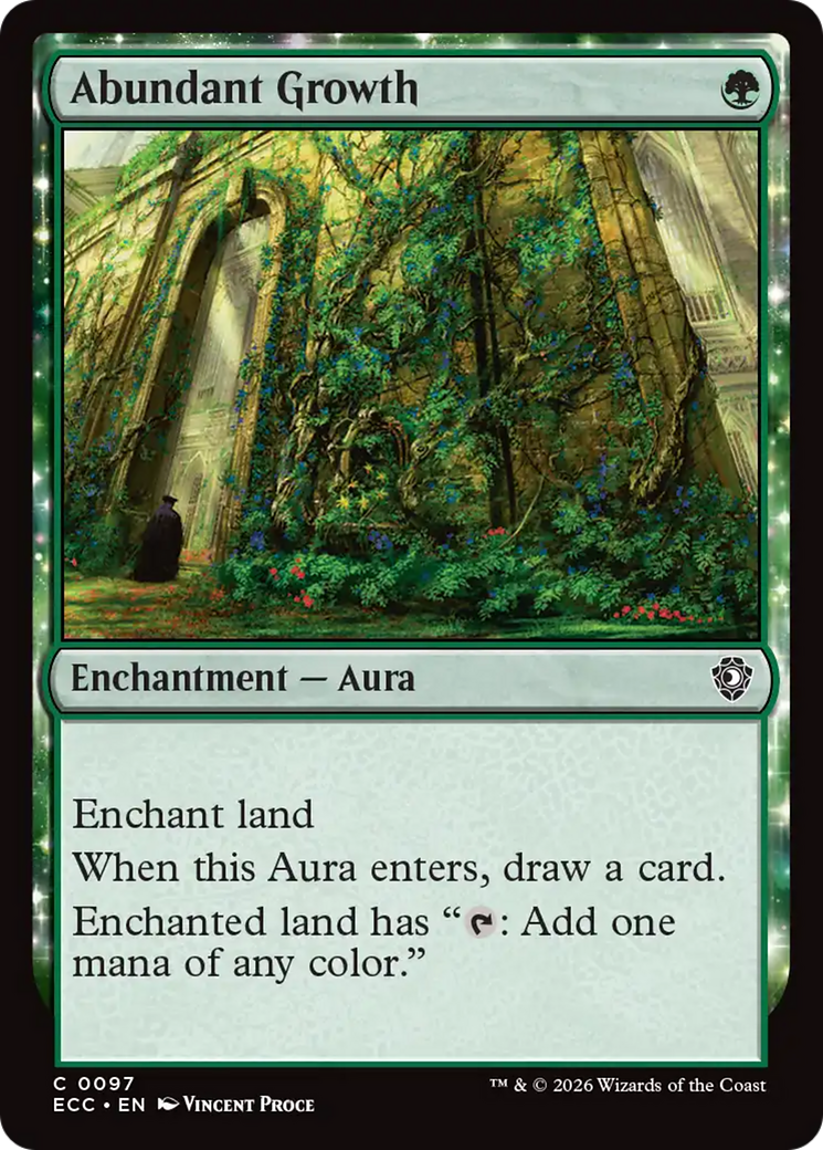Abundant Growth [Lorwyn Eclipsed Commander] | Jack's On Queen