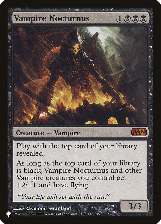 Vampire Nocturnus [The List] | Jack's On Queen
