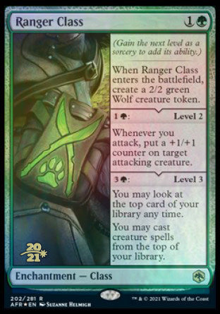 Ranger Class [Dungeons & Dragons: Adventures in the Forgotten Realms Prerelease Promos] | Jack's On Queen