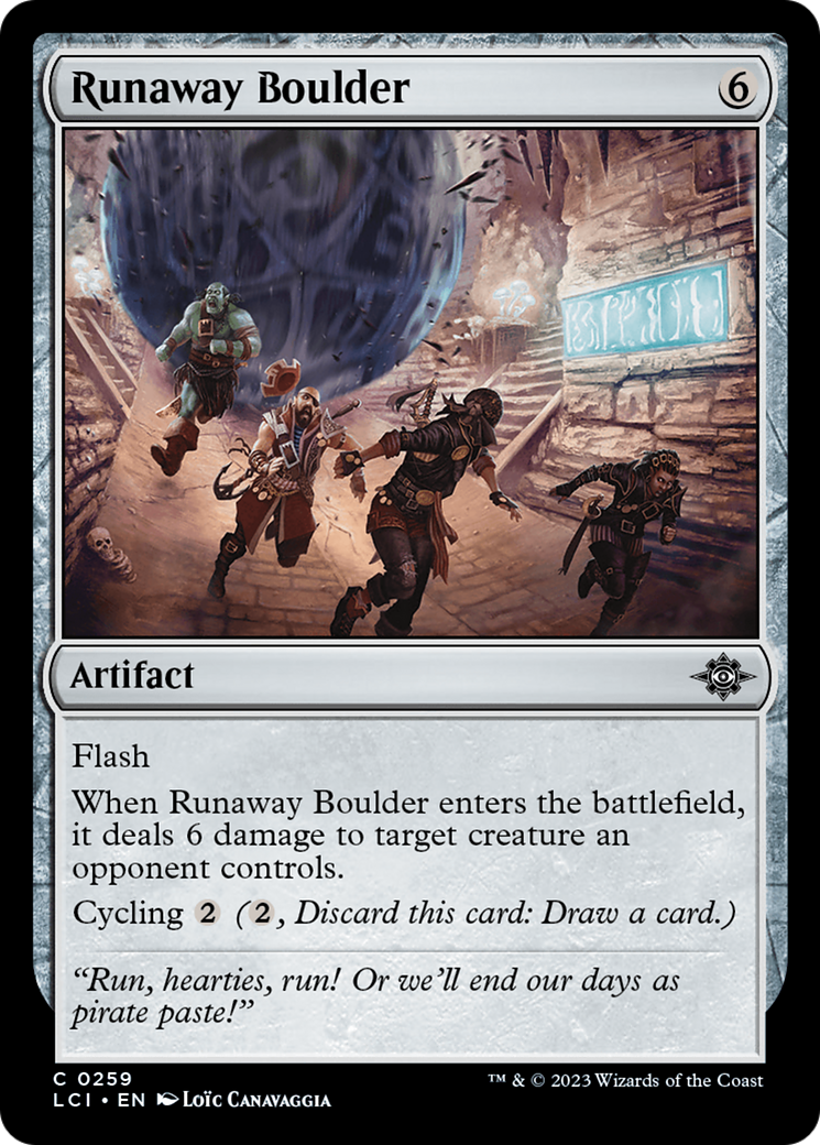 Runaway Boulder [The Lost Caverns of Ixalan] | Jack's On Queen
