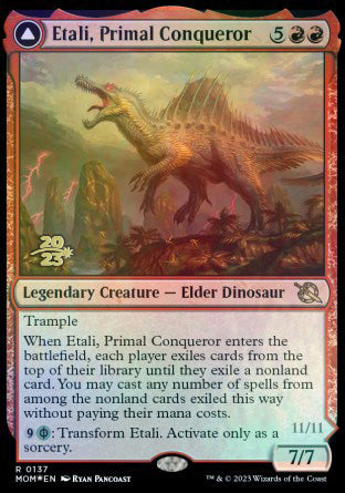 Etali, Primal Conqueror // Etali, Primal Sickness [March of the Machine Prerelease Promos] | Jack's On Queen