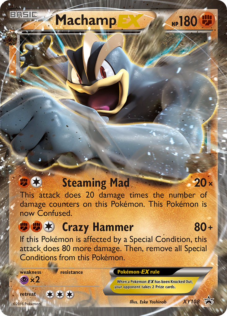 Machamp EX (XY108) [XY: Black Star Promos] | Jack's On Queen