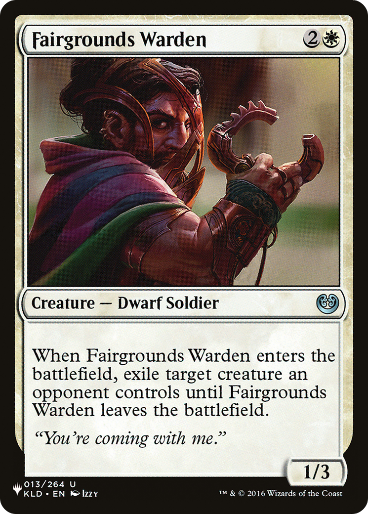 Fairgrounds Warden [The List] | Jack's On Queen