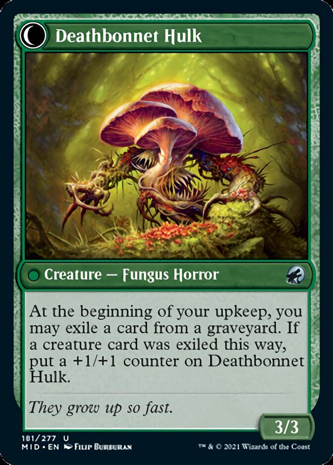 Deathbonnet Sprout // Deathbonnet Hulk [Innistrad: Midnight Hunt] | Jack's On Queen