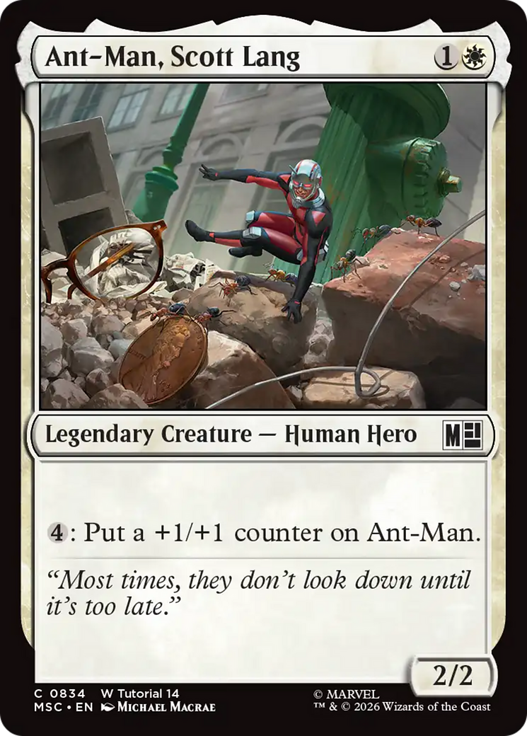 Ant-Man, Scott Lang [Marvel Super Heroes Commander] | Jack's On Queen