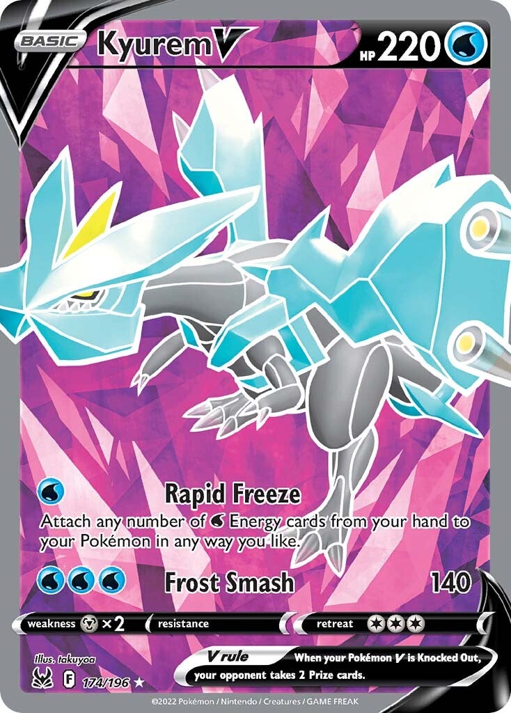 Kyurem V (174/196) [Sword & Shield: Lost Origin] | Jack's On Queen