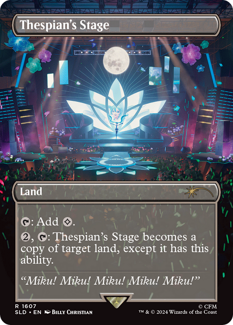 Thespian's Stage (Rainbow Foil) [Secret Lair Drop Series] | Jack's On Queen