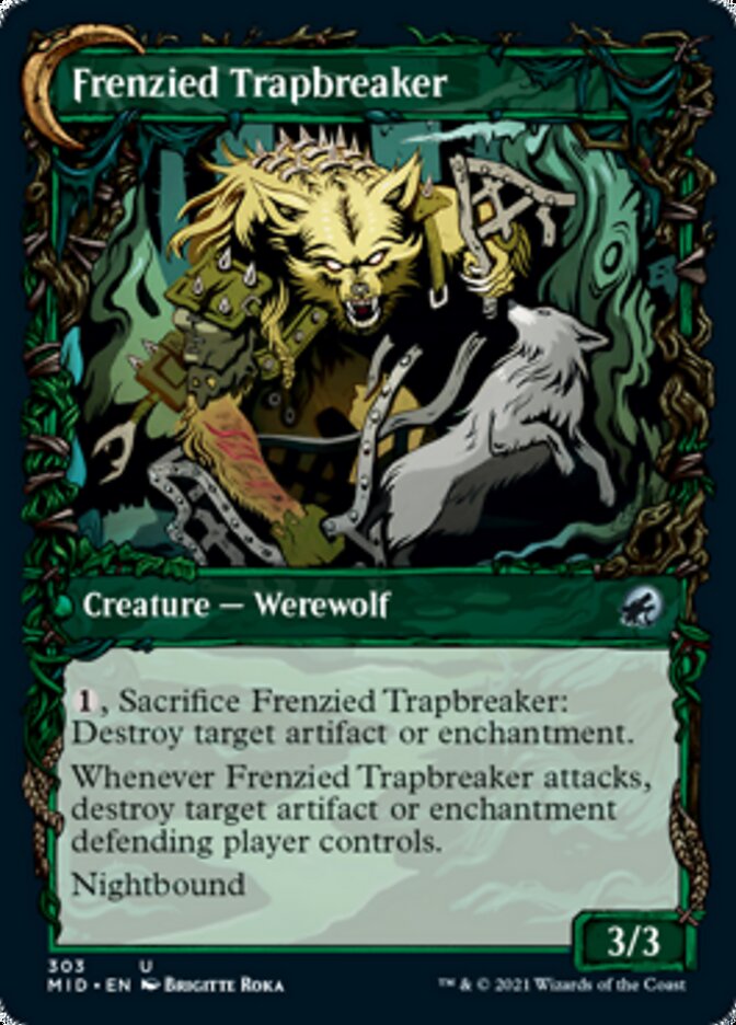 Outland Liberator // Frenzied Trapbreaker (Showcase Equinox) [Innistrad: Midnight Hunt] | Jack's On Queen