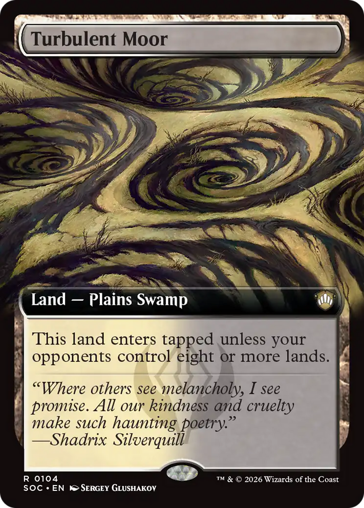 Turbulent Moor (Extended Art) [Secrets of Strixhaven Commander] | Jack's On Queen