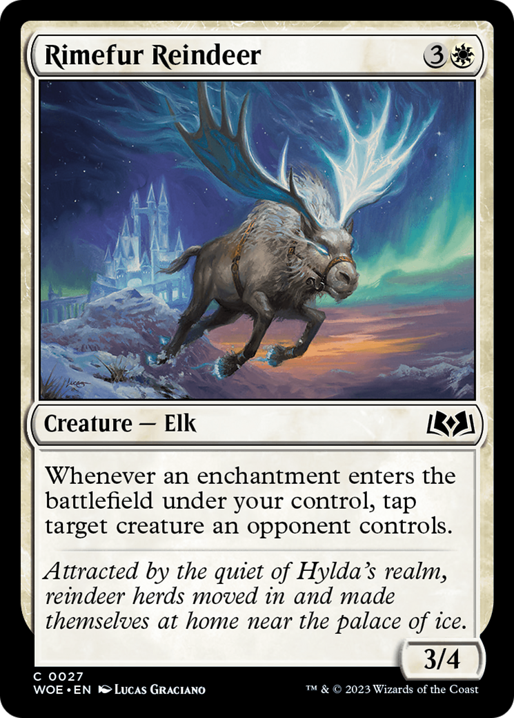 Rimefur Reindeer [Wilds of Eldraine] | Jack's On Queen