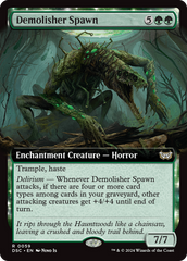 Demolisher Spawn (Extended Art) [Duskmourn: House of Horror Commander] | Jack's On Queen