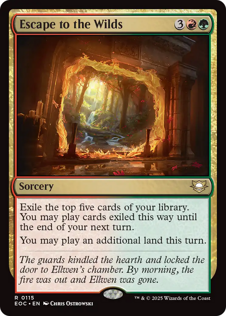 Escape to the Wilds [Edge of Eternities Commander] | Jack's On Queen