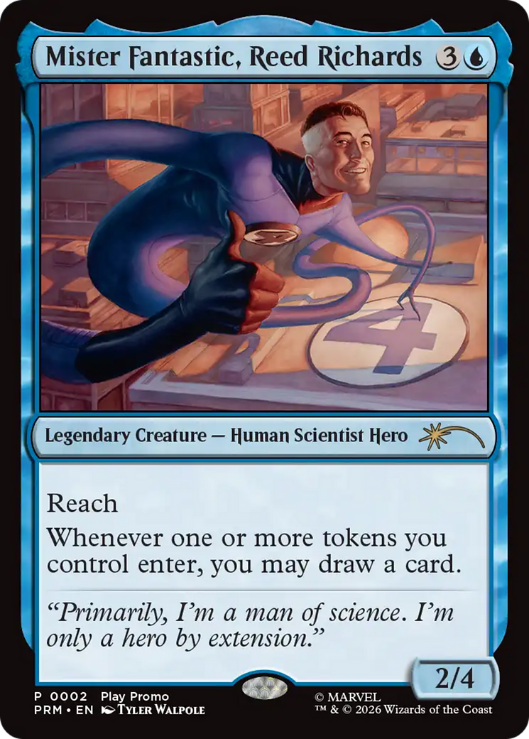 Mister Fantastic, Reed Richards [Standard Showdown Promos] | Jack's On Queen