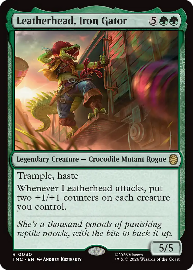 Leatherhead, Iron Gator [Teenage Mutant Ninja Turtles Commander] | Jack's On Queen
