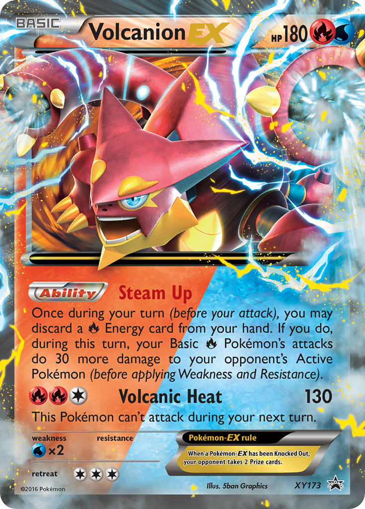 Volcanion EX (XY173) [XY: Black Star Promos] | Jack's On Queen