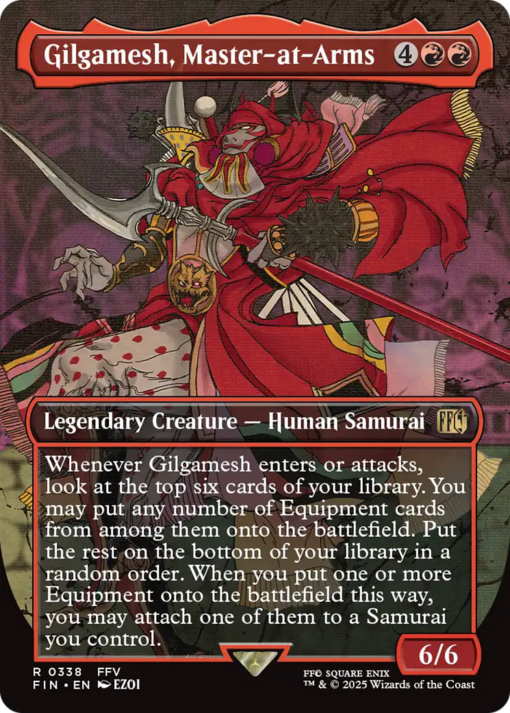 Gilgamesh, Master-at-Arms (Borderless) [FINAL FANTASY] | Jack's On Queen